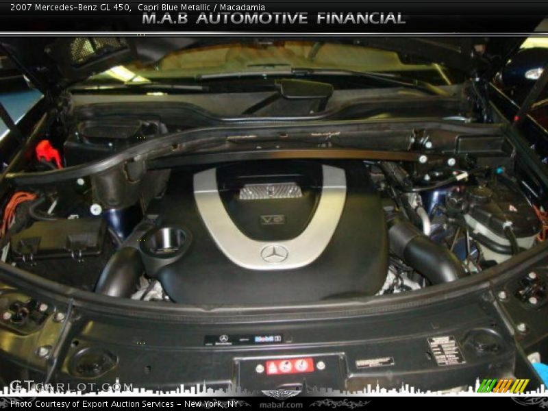 Capri Blue Metallic / Macadamia 2007 Mercedes-Benz GL 450