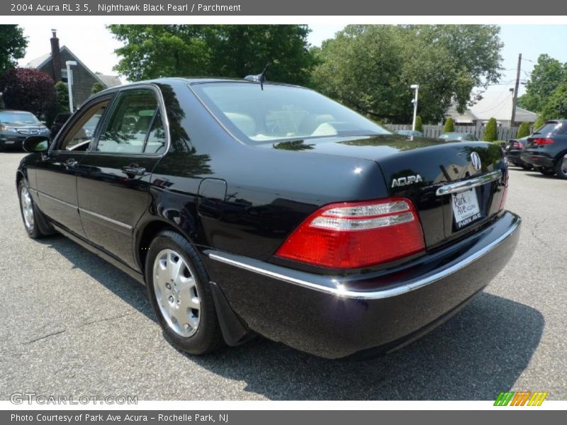 Nighthawk Black Pearl / Parchment 2004 Acura RL 3.5