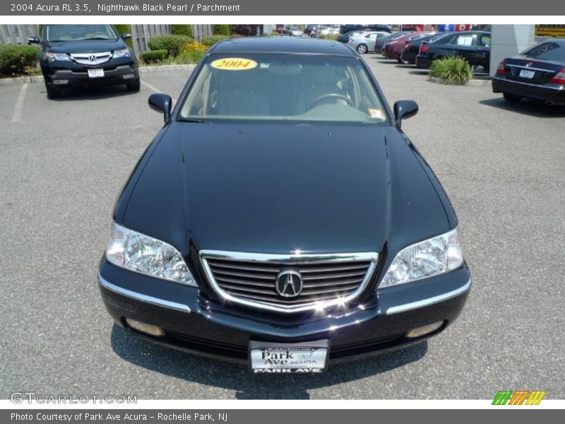 Nighthawk Black Pearl / Parchment 2004 Acura RL 3.5
