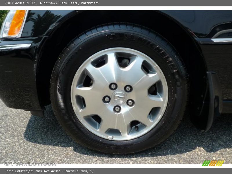 Nighthawk Black Pearl / Parchment 2004 Acura RL 3.5