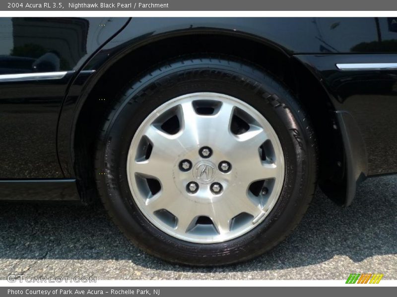 Nighthawk Black Pearl / Parchment 2004 Acura RL 3.5