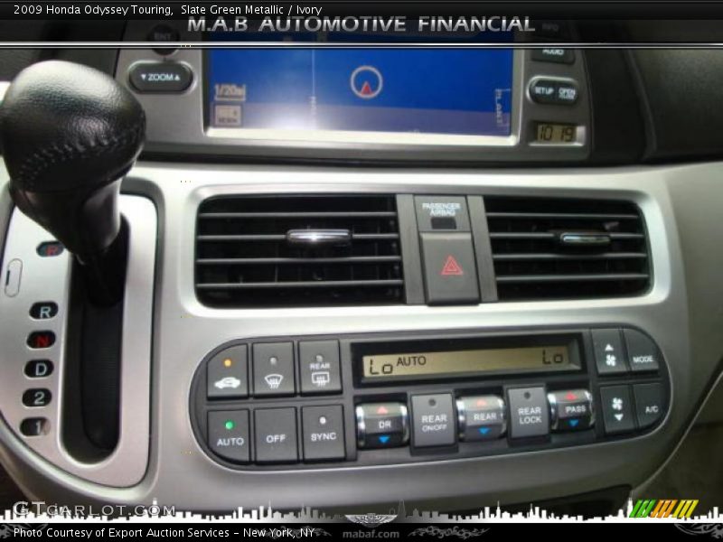 Slate Green Metallic / Ivory 2009 Honda Odyssey Touring
