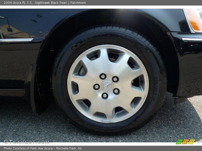 Nighthawk Black Pearl / Parchment 2004 Acura RL 3.5