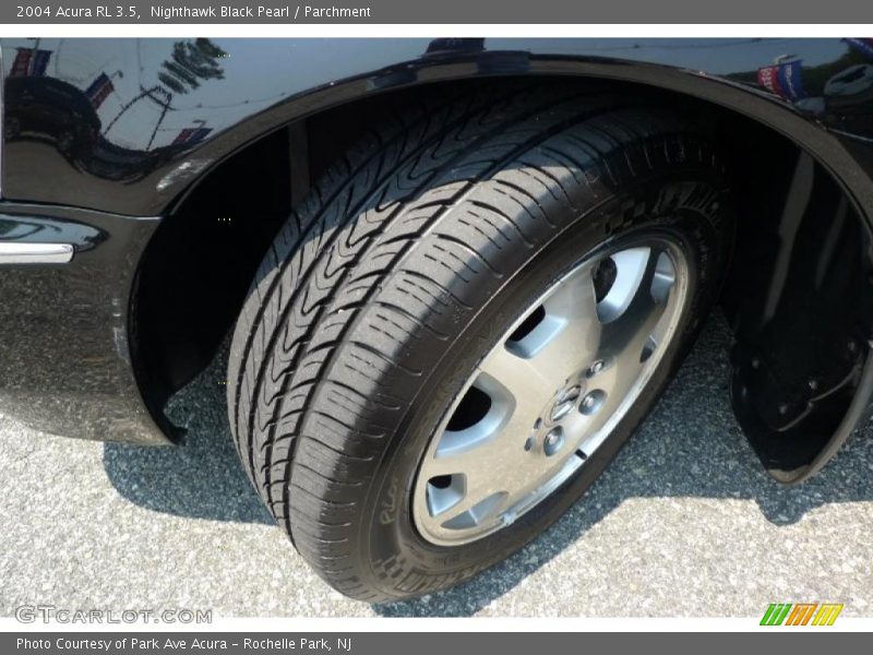Nighthawk Black Pearl / Parchment 2004 Acura RL 3.5