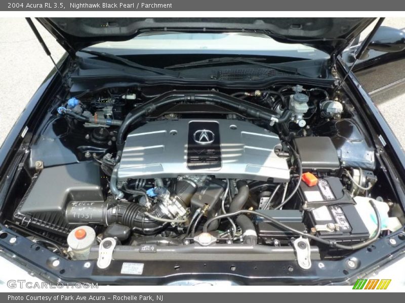 Nighthawk Black Pearl / Parchment 2004 Acura RL 3.5