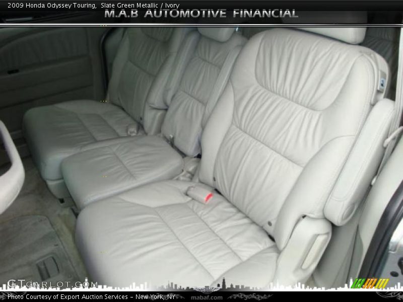 Slate Green Metallic / Ivory 2009 Honda Odyssey Touring