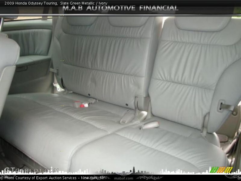 Slate Green Metallic / Ivory 2009 Honda Odyssey Touring