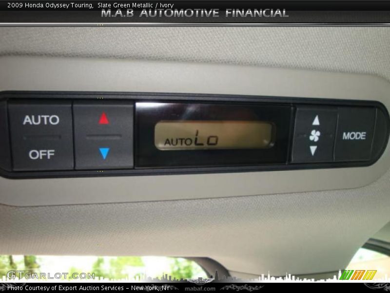 Slate Green Metallic / Ivory 2009 Honda Odyssey Touring