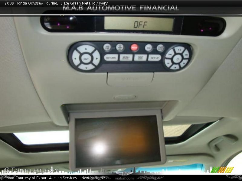 Slate Green Metallic / Ivory 2009 Honda Odyssey Touring