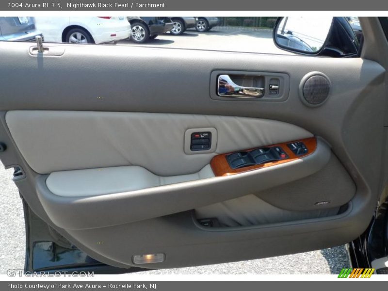 Nighthawk Black Pearl / Parchment 2004 Acura RL 3.5