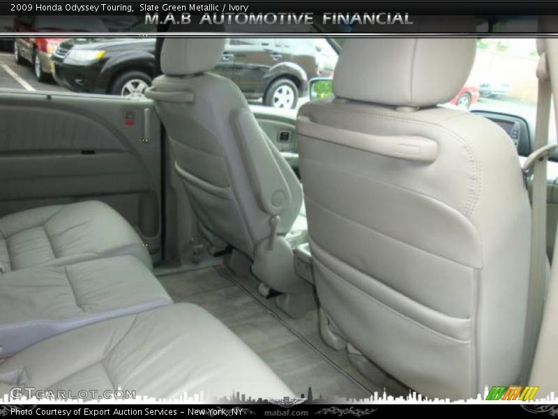 Slate Green Metallic / Ivory 2009 Honda Odyssey Touring