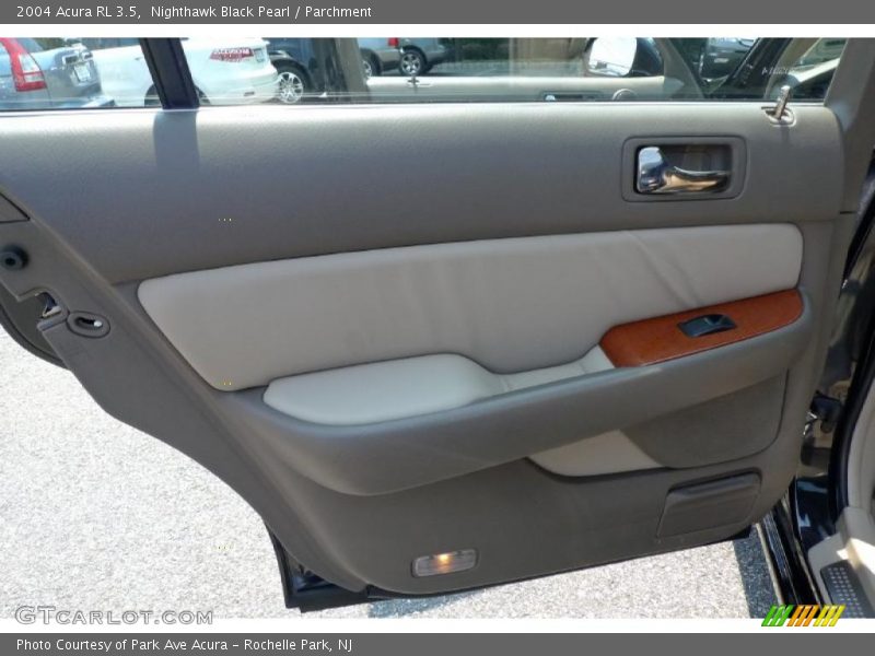 Nighthawk Black Pearl / Parchment 2004 Acura RL 3.5