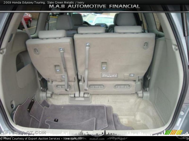 Slate Green Metallic / Ivory 2009 Honda Odyssey Touring