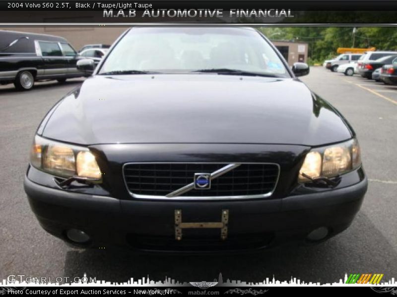 Black / Taupe/Light Taupe 2004 Volvo S60 2.5T