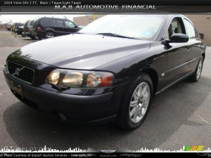 Black / Taupe/Light Taupe 2004 Volvo S60 2.5T