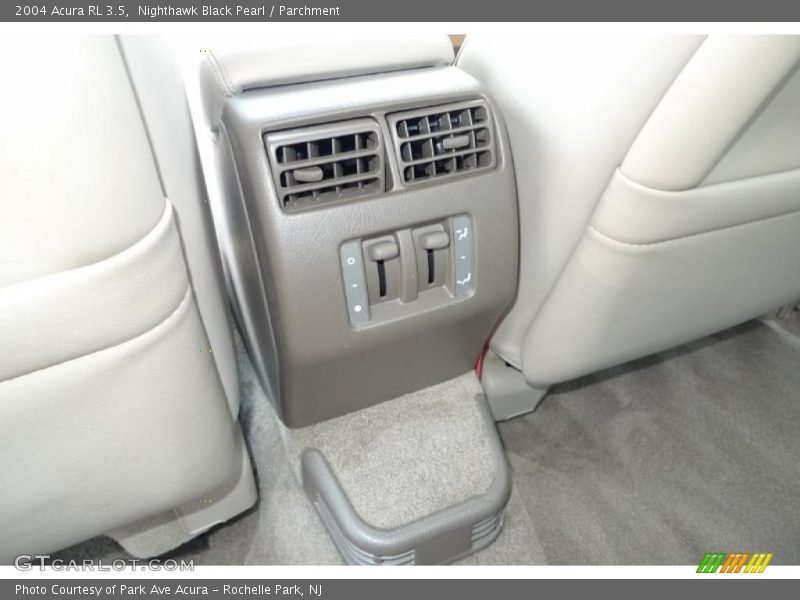 Nighthawk Black Pearl / Parchment 2004 Acura RL 3.5