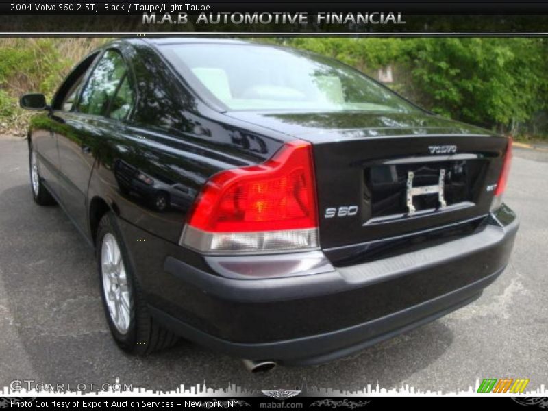 Black / Taupe/Light Taupe 2004 Volvo S60 2.5T