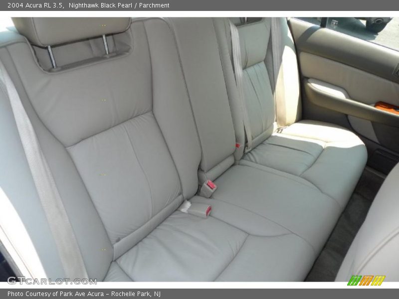 Nighthawk Black Pearl / Parchment 2004 Acura RL 3.5