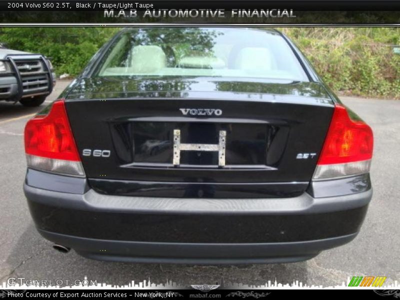 Black / Taupe/Light Taupe 2004 Volvo S60 2.5T