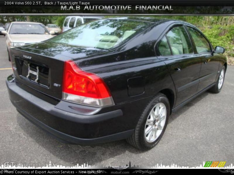 Black / Taupe/Light Taupe 2004 Volvo S60 2.5T