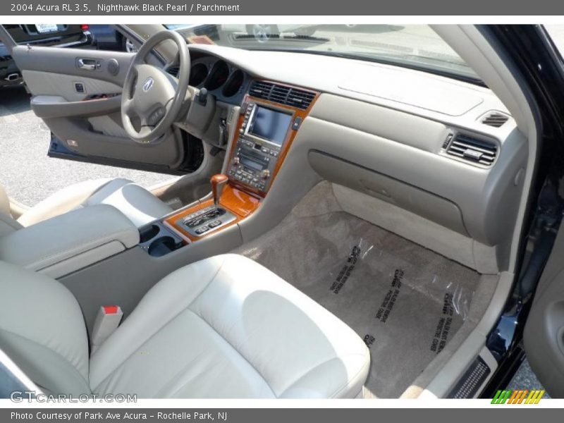 Nighthawk Black Pearl / Parchment 2004 Acura RL 3.5