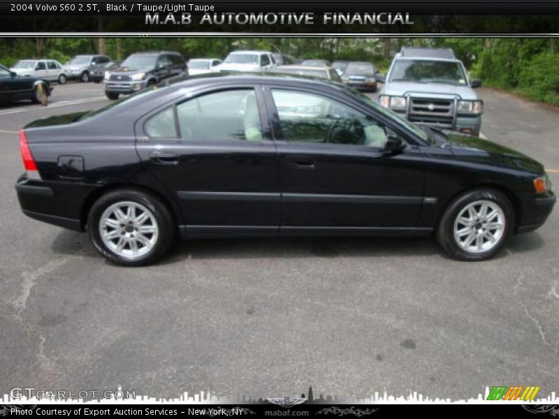 Black / Taupe/Light Taupe 2004 Volvo S60 2.5T