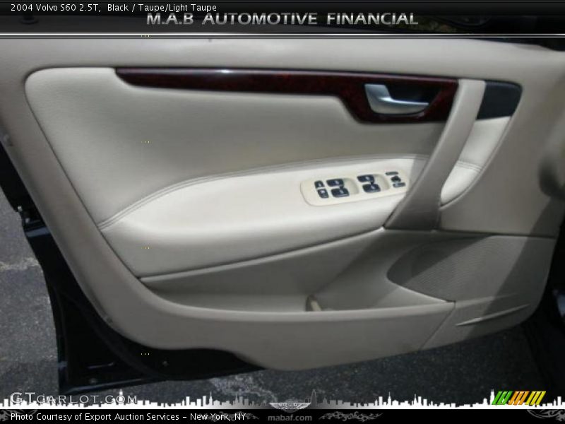 Black / Taupe/Light Taupe 2004 Volvo S60 2.5T