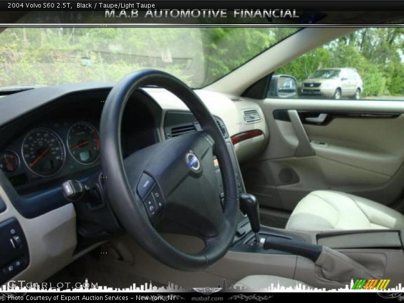 Black / Taupe/Light Taupe 2004 Volvo S60 2.5T