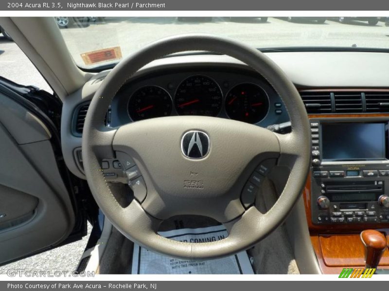 Nighthawk Black Pearl / Parchment 2004 Acura RL 3.5