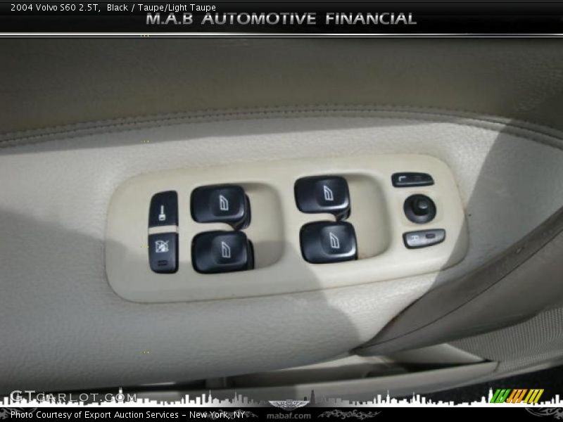 Black / Taupe/Light Taupe 2004 Volvo S60 2.5T
