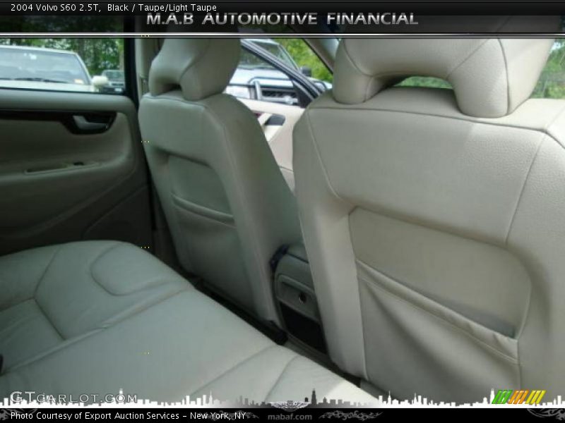 Black / Taupe/Light Taupe 2004 Volvo S60 2.5T