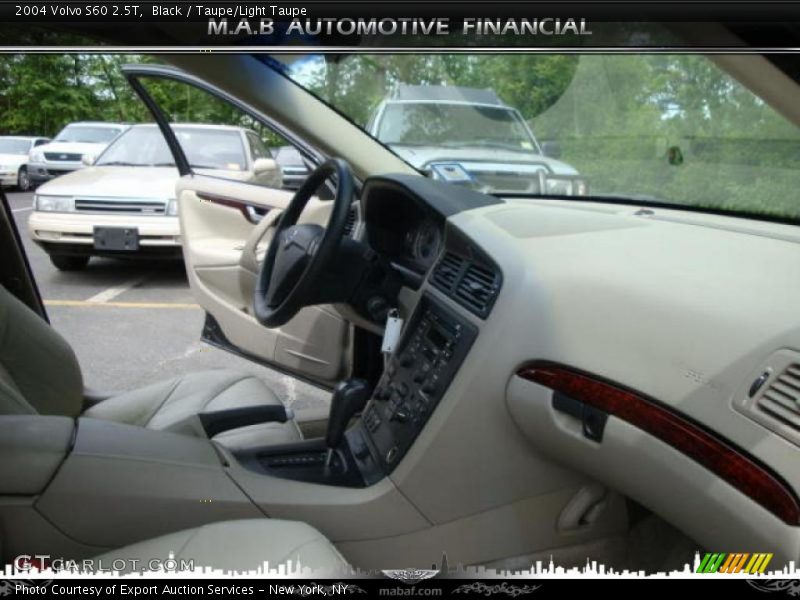 Black / Taupe/Light Taupe 2004 Volvo S60 2.5T