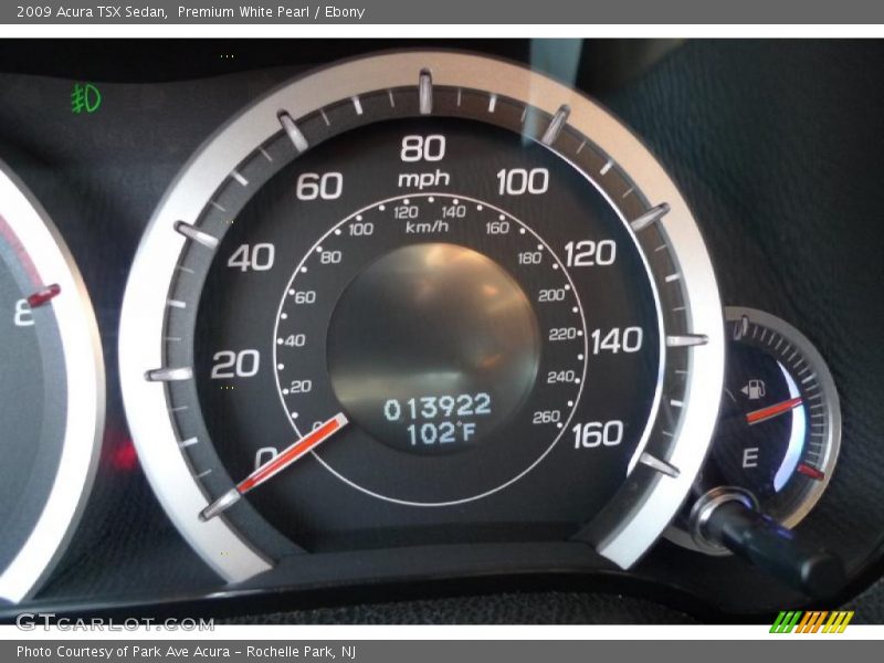 Premium White Pearl / Ebony 2009 Acura TSX Sedan
