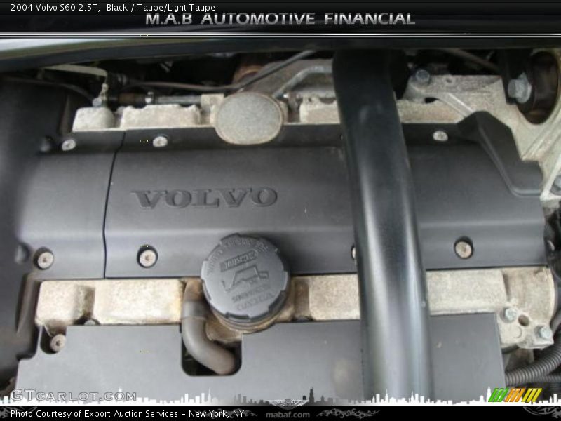 Black / Taupe/Light Taupe 2004 Volvo S60 2.5T