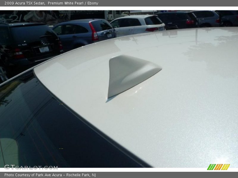 Premium White Pearl / Ebony 2009 Acura TSX Sedan