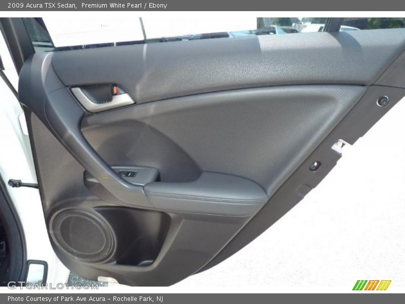 Premium White Pearl / Ebony 2009 Acura TSX Sedan