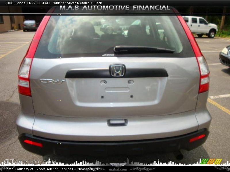 Whistler Silver Metallic / Black 2008 Honda CR-V LX 4WD