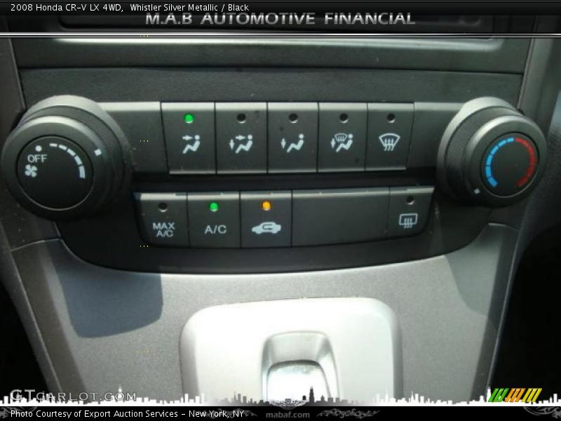 Whistler Silver Metallic / Black 2008 Honda CR-V LX 4WD