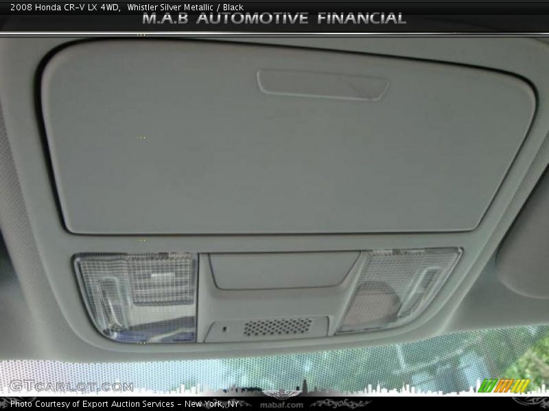 Whistler Silver Metallic / Black 2008 Honda CR-V LX 4WD
