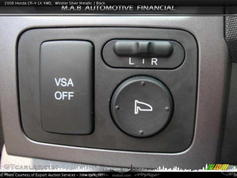Whistler Silver Metallic / Black 2008 Honda CR-V LX 4WD