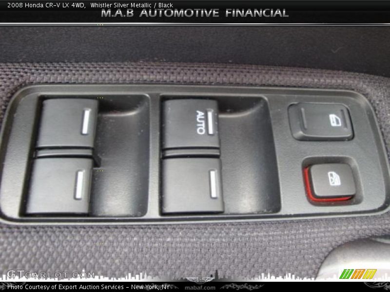 Whistler Silver Metallic / Black 2008 Honda CR-V LX 4WD