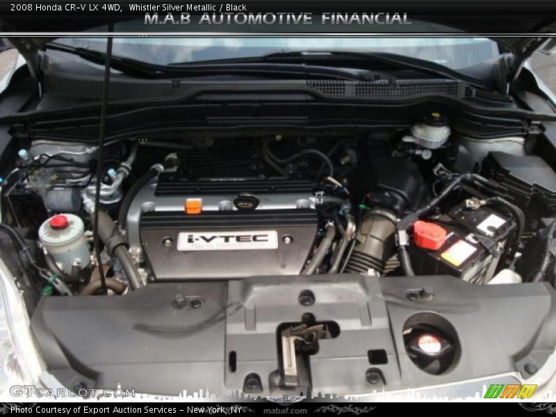 Whistler Silver Metallic / Black 2008 Honda CR-V LX 4WD