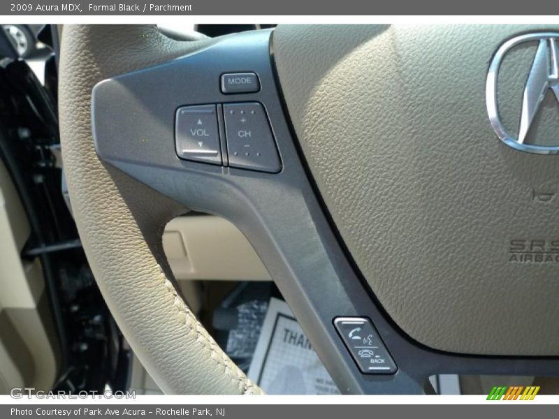 Formal Black / Parchment 2009 Acura MDX