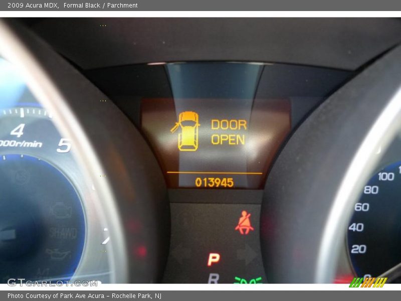 Formal Black / Parchment 2009 Acura MDX