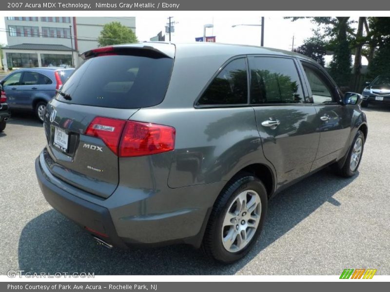 Nimbus Gray Metallic / Ebony 2007 Acura MDX Technology