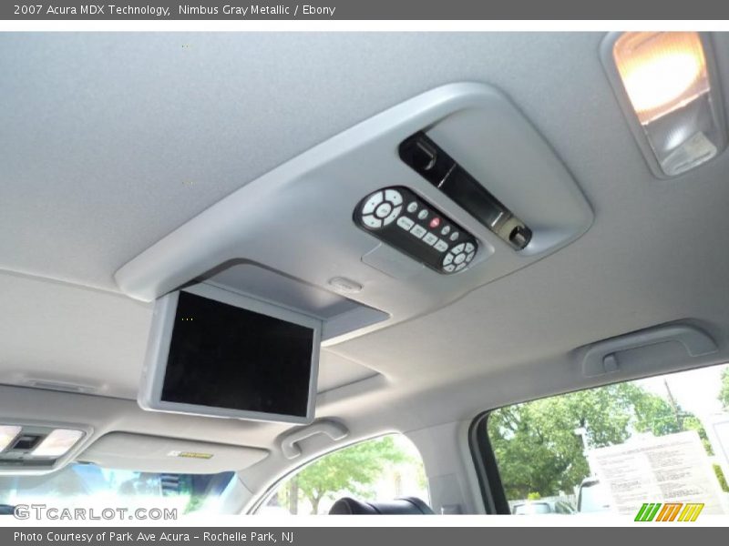 Nimbus Gray Metallic / Ebony 2007 Acura MDX Technology