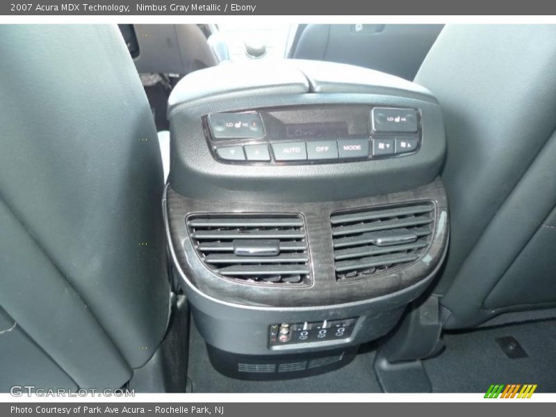 Nimbus Gray Metallic / Ebony 2007 Acura MDX Technology
