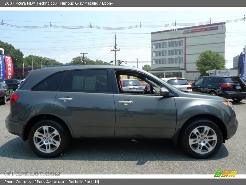 Nimbus Gray Metallic / Ebony 2007 Acura MDX Technology