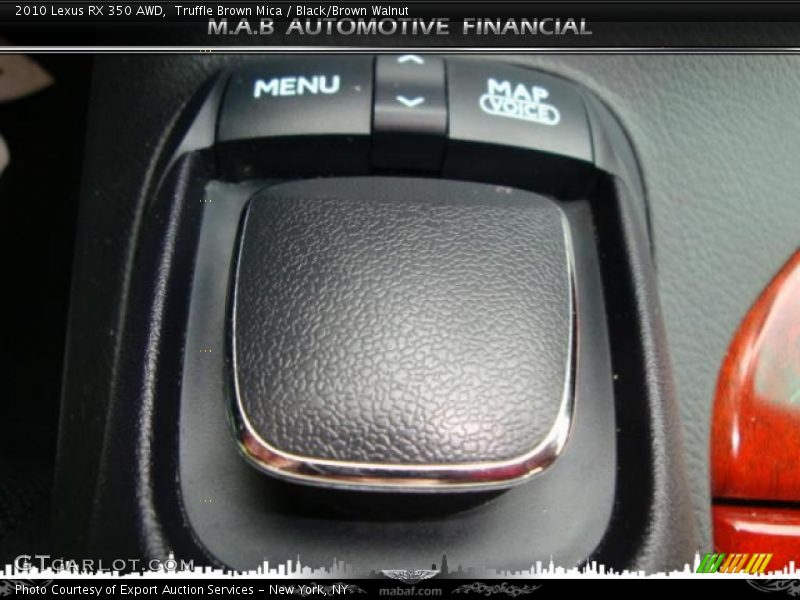Truffle Brown Mica / Black/Brown Walnut 2010 Lexus RX 350 AWD