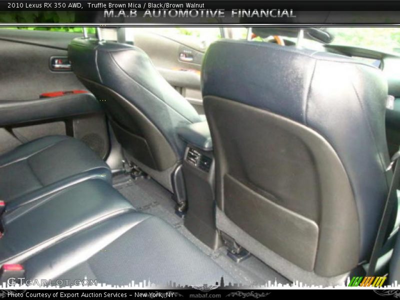 Truffle Brown Mica / Black/Brown Walnut 2010 Lexus RX 350 AWD